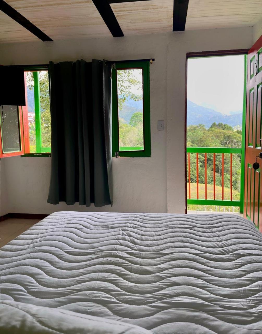 Hostal Bamboo Salento Bagian luar foto